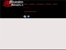 Tablet Screenshot of meanstreet.net